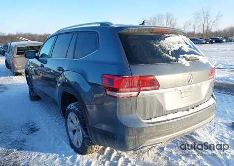 2018 Volkswagen Atlas 3.6L V6 Se/3.6L V6 Se W/Technology from USA, damaged, VIN 1V2DR2CA9JC542591